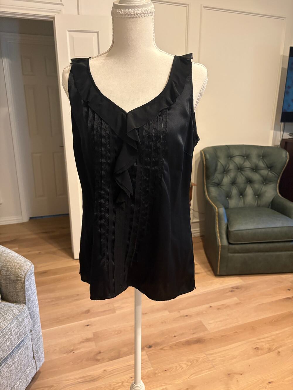 NWT gothcore fairy 100% silk top S